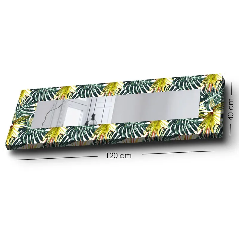 Mokhcha Dekorspegel 40x120 cm Christmas - Canvas/Flerfärgad - Inredning & dekor - Speglar - Väggspegel