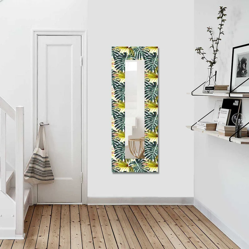 Mokhcha Dekorspegel 40x120 cm Christmas - Canvas/Flerfärgad - Inredning & dekor - Speglar - Väggspegel