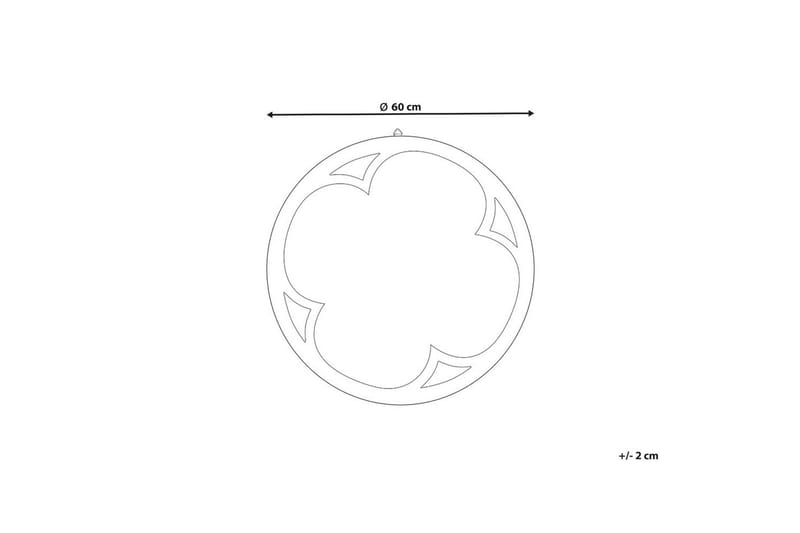 Väggspegel Monclova - Inredning & dekor - Speglar - Väggspegel