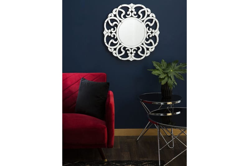 Mornai| Spegel 70 cm - Silver - Inredning & dekor - Speglar - Väggspegel