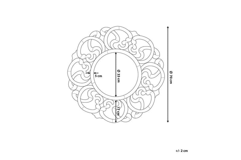 MORNAI| Spegel 70 cm - Inredning & dekor - Speglar - Väggspegel
