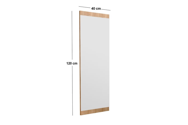 Neom Spegel 40 cm Rektangulär - Trä/Natur - Inredning & dekor - Speglar - Väggspegel