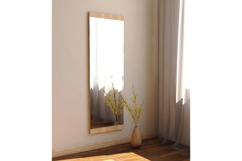 Neom Spegel 40 cm Rektangulär, Trä/Natur