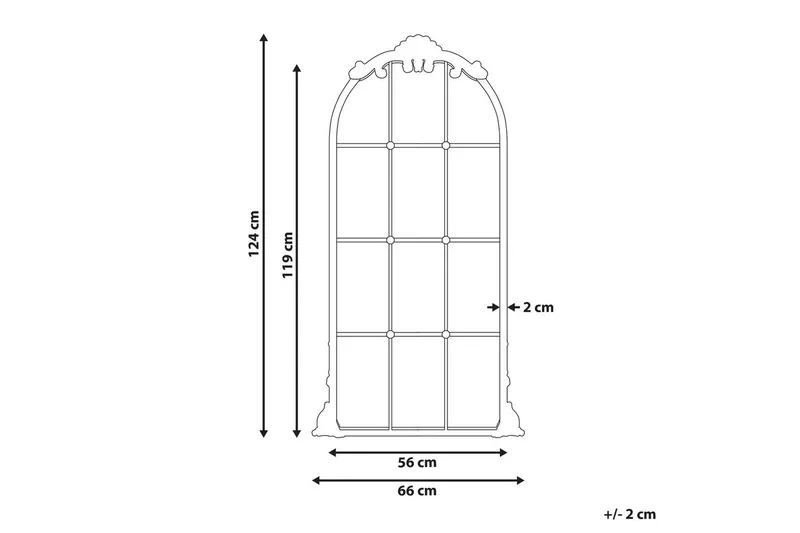 Väggspegel Noidan - Inredning & dekor - Speglar - Väggspegel