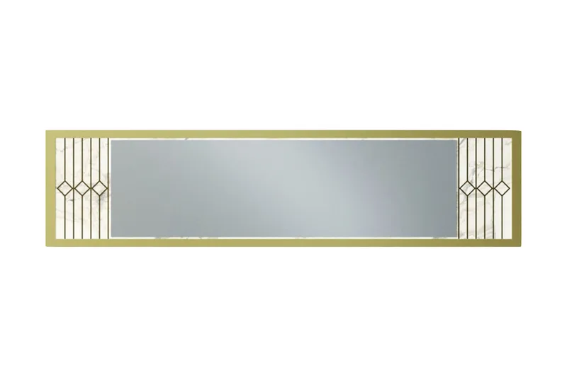 Ocotla Väggspegel 90x22 cm, Vit