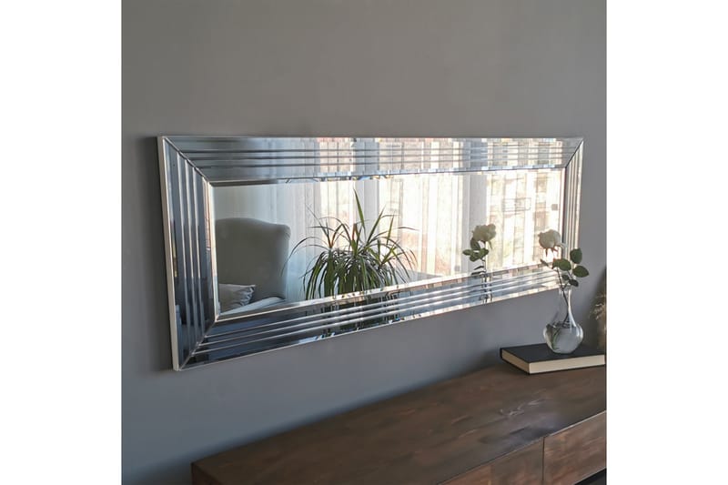 OLIVAREZ Dekorationsspegel 120 cm Silver - Väggspegel