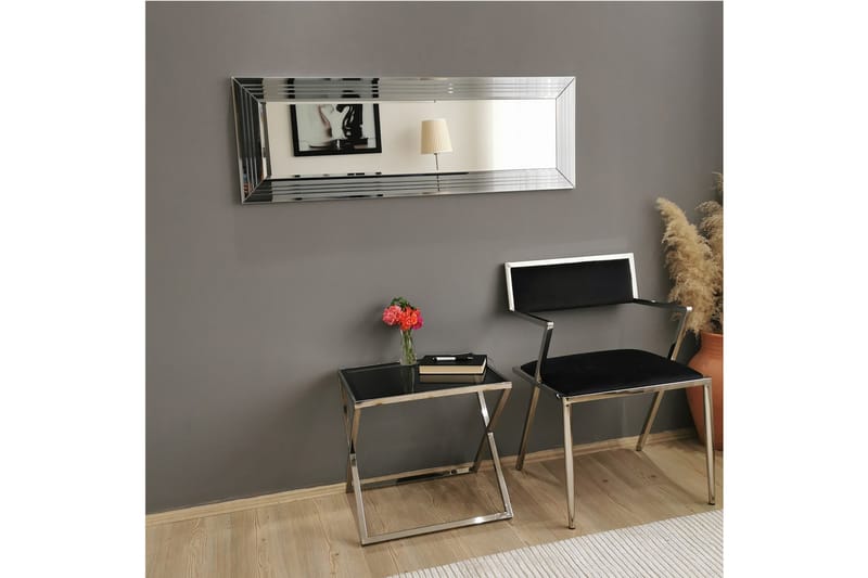 OLIVAREZ Dekorationsspegel 120 cm Silver - Inredning & dekor - Speglar - Väggspegel