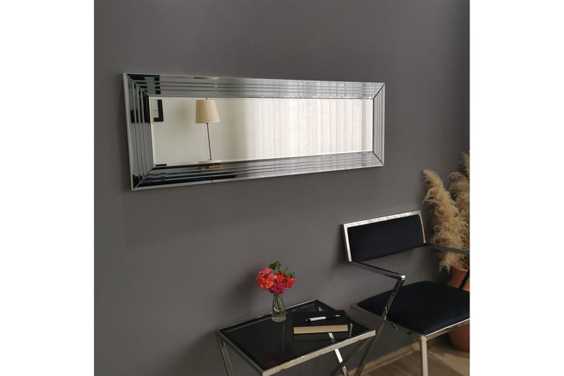 OLIVAREZ Dekorationsspegel 120 cm Silver - Inredning & dekor - Speglar - Väggspegel