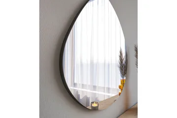 Omilo Spegel 60 cm Asymmetrisk - Svart - Inredning & dekor - Speglar - Väggspegel
