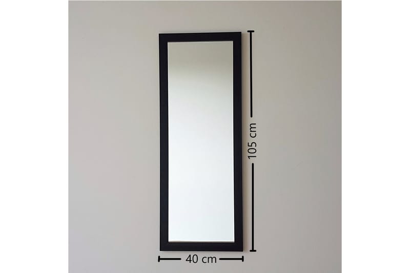 Orbe Dekorationsspegel 40 cm - Svart - Inredning & dekor - Speglar - Väggspegel