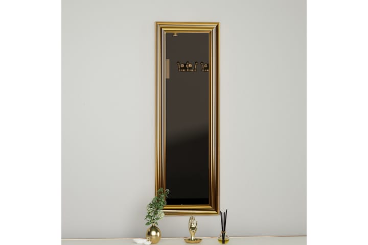 Ovea Spegel 30 cm Rektangulär Guld - Väggspegel