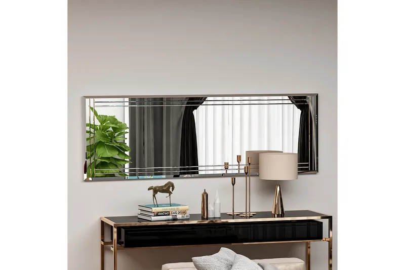 Pauli Spegel 40 cm Rektangulär - Vit - Inredning & dekor - Speglar - Väggspegel