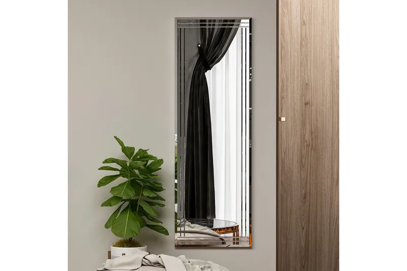 Pauli Spegel 40 cm Rektangulär - Vit - Inredning & dekor - Speglar - Väggspegel