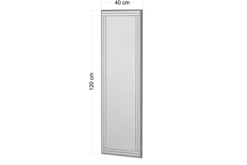 Pauli Spegel 40 cm Rektangulär - Vit - Inredning & dekor - Speglar - Väggspegel