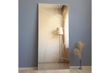 Petalcu Dekorationsspegel 130 cm - Silver - Inredning & dekor - Speglar - Väggspegel