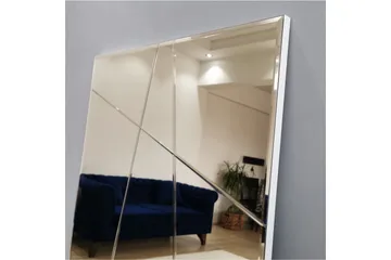 Petalcu Dekorationsspegel 130 cm - Silver - Inredning & dekor - Speglar - Väggspegel