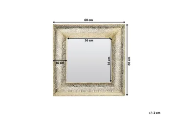 Plerin Spegel 60 cm - Guld - Inredning & dekor - Speglar - Väggspegel