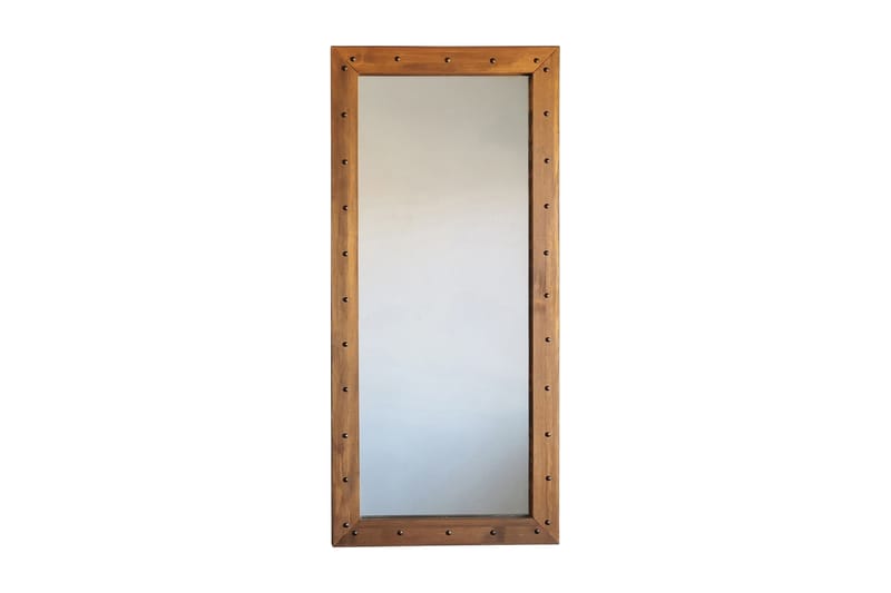 POPELEY Dekorationsspegel 50 cm Valnöt - Inredning & dekor - Speglar - Väggspegel