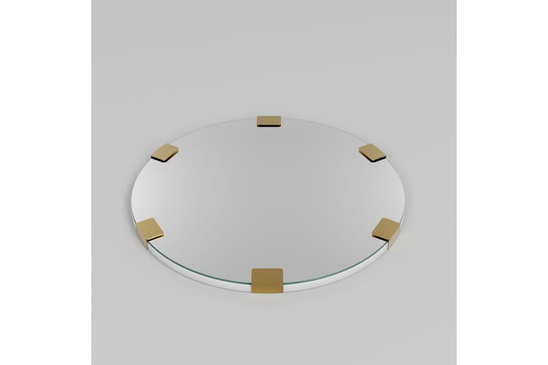 Porp Spegel 60 cm Rund - Guld - Inredning & dekor - Speglar - Väggspegel