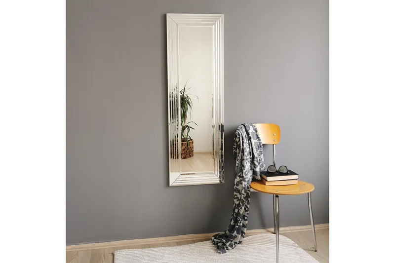 Profile Dekorationsspegel 40 cm - Silver - Inredning & dekor - Speglar - Väggspegel