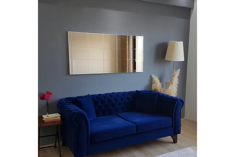 Raliyah Dekorationsspegel 62 cm - Silver - Inredning & dekor - Speglar - Väggspegel