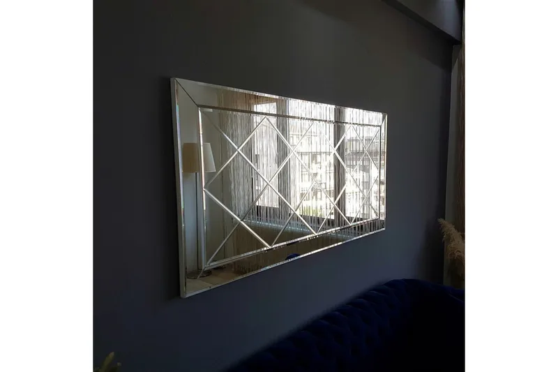 Readon Dekorationsspegel 65 cm - Silver - Inredning & dekor - Speglar - Väggspegel