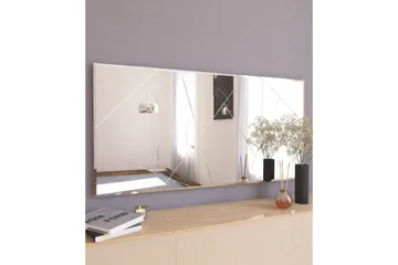 Relsa Spegel 60 cm Rektangulär - Vit - Inredning & dekor - Speglar - Väggspegel