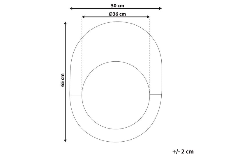 Väggspegel Rety - Inredning & dekor - Speglar - Väggspegel