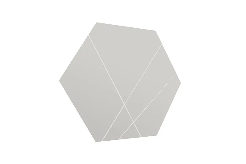 Rubby Spegel 70 cm Rektangulär - Vit - Inredning & dekor - Speglar - Väggspegel