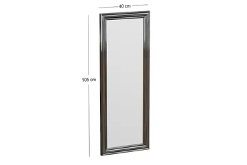 Rube Spegel 40 cm Rektangulär - Silver - Inredning & dekor - Speglar - Väggspegel