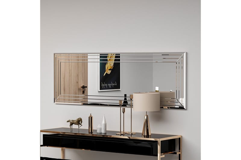 Rupan Spegel 40 cm Rektangulär - Vit - Inredning & dekor - Speglar - Väggspegel