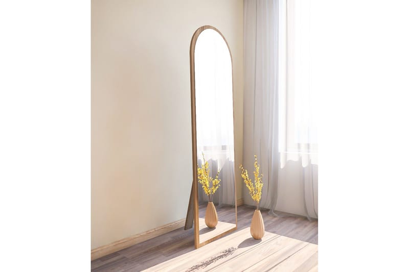 Rusele Spegel 50 cm Rektangulär - Valnöt - Inredning & dekor - Speglar - Väggspegel