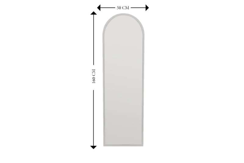 Rusele Spegel 50 cm Rektangulär - Vit - Inredning & dekor - Speglar - Väggspegel