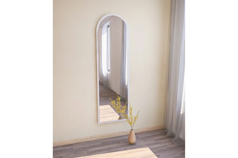 Rusele Spegel 50 cm Rektangulär, Vit