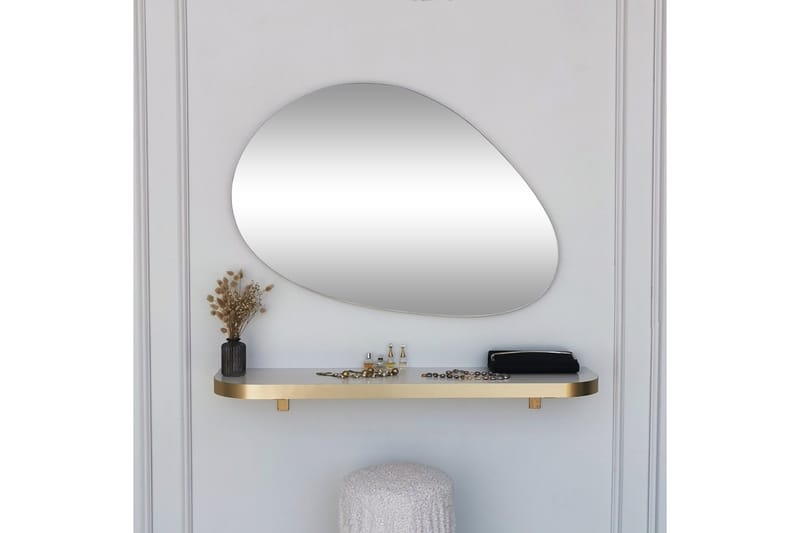Ruzina Spegel 90 cm Rektangulär Guld - Inredning & dekor - Speglar - Väggspegel