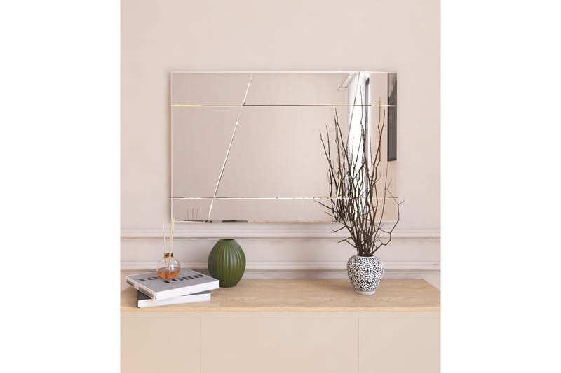 Sachi Spegel 50 cm Rektangulär Vit - Inredning & dekor - Speglar - Väggspegel