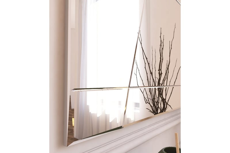 Sachi Spegel 50 cm Rektangulär - Vit - Inredning & dekor - Speglar - Väggspegel