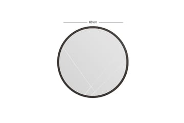 Sada Spegel 60 cm Rektangulär - Svart - Inredning & dekor - Speglar - Väggspegel