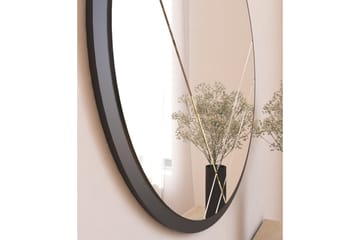 Sada Spegel 60 cm Rektangulär - Svart - Inredning & dekor - Speglar - Väggspegel