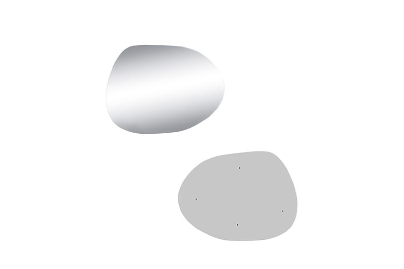 Samtens Spegel 75 cm Rektangulär - Guld - Inredning & dekor - Speglar - Väggspegel