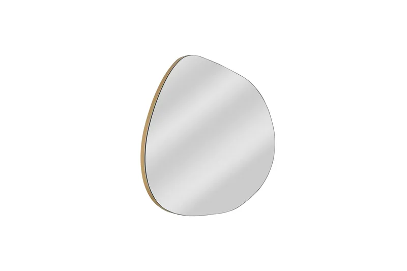 Samtens Spegel 75 cm Rektangulär - Guld - Inredning & dekor - Speglar - Väggspegel