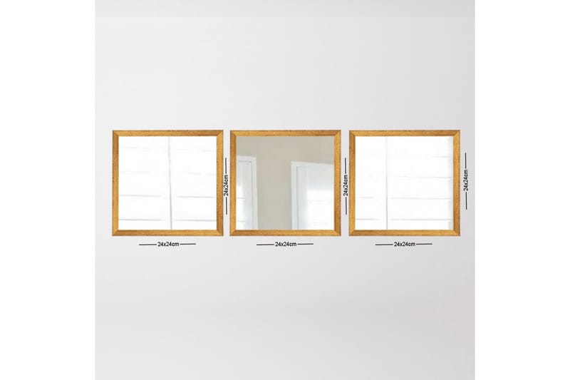 Sarata Spegel 5 Delar - Inredning & dekor - Speglar - Väggspegel