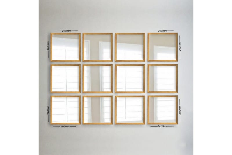 Sarata Spegel, Guld/Silver