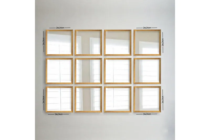 Sarata Spegel, Guld/Silver