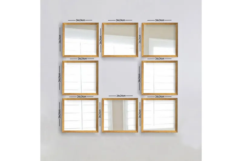 Sarata Spegel, Guld/Silver