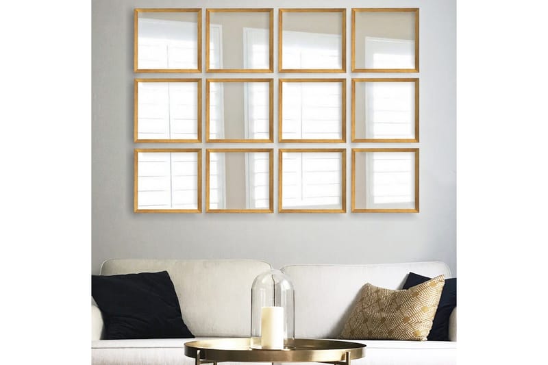 Sarata Spegel - Guld/Silver - Inredning & dekor - Speglar - Väggspegel