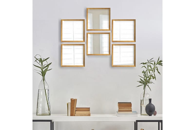 Sarata Spegel - Guld/Silver - Inredning & dekor - Speglar - Väggspegel