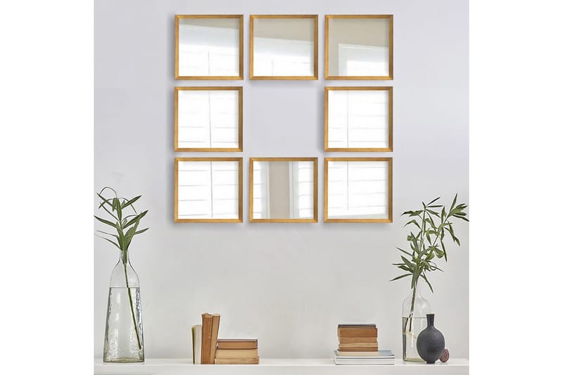 Sarata Spegel - Guld/Silver - Inredning & dekor - Speglar - Väggspegel