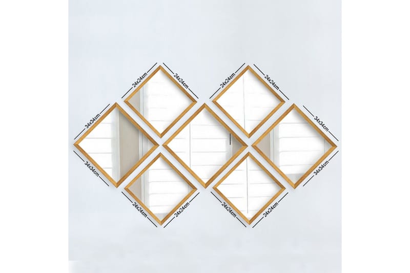 Sarata Spegel, Guld/Silver