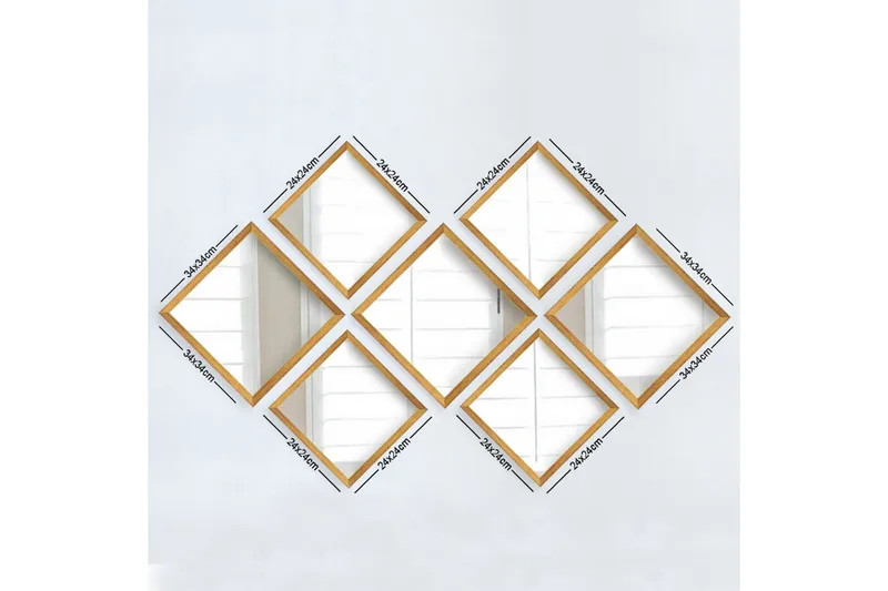 Sarata Spegel, Guld/Silver